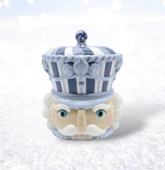 10in Blue Nutcracker Server Min/2